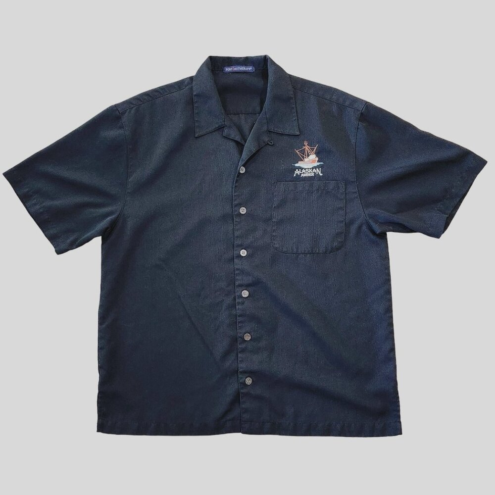 Port Authority Alaskan Amber Embroidered Button-Up Shirt